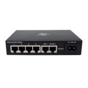 FX-POE4.2 6 портов 10/100 Мбит/с (IEEE802.3u 100BaseTX) из них 4 c поддержкой PoE (IEEE802.3at) до 3