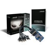 Линия 8х25 A Hybrid IP PCI Express: 8 видео,8 аудио, 25 к\с на 1 канал. Разрешение 704x576. MJP